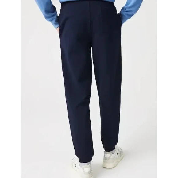 LACOSTE® (Men's 4XL) Pennants™ L-Badge Fleece Sweatpants in Navy - $125 - Picture 5 of 5